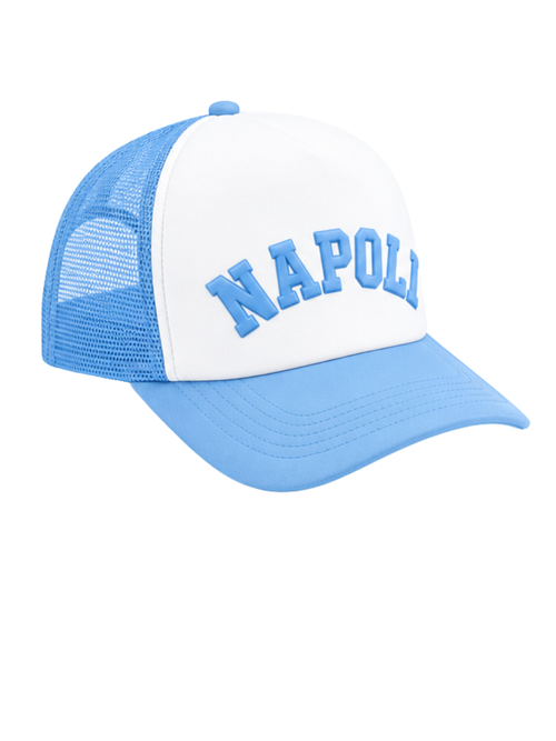 Cappellino Trucker Sky Blue / White Napoli