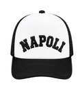 Cappellino Trucker Black / White Napoli