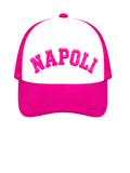 Cappellino Trucker Fuchsia / White Napoli