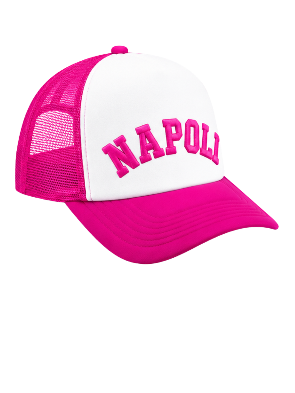 Cappellino Trucker Fuchsia / White Napoli