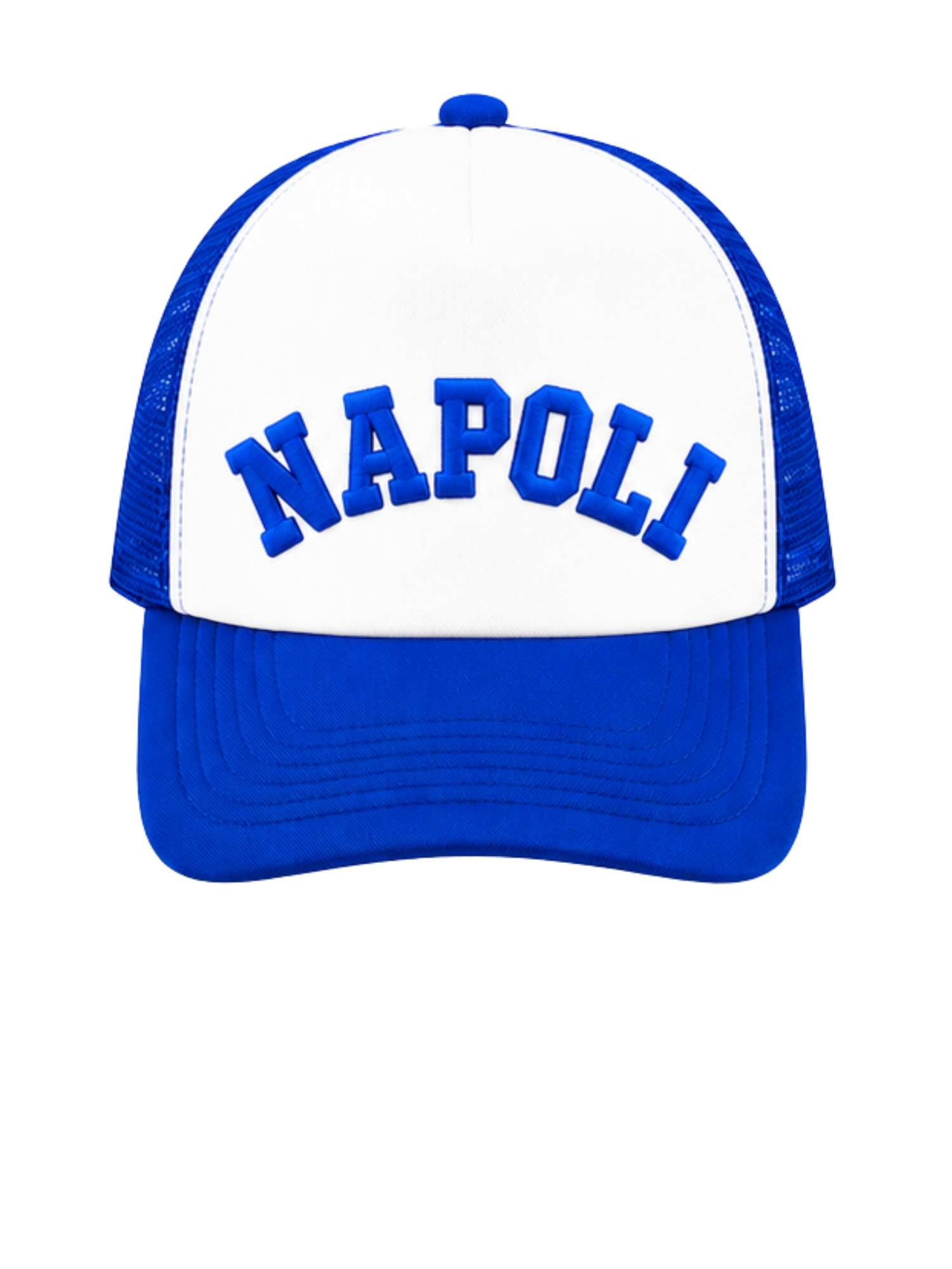 Cappellino Trucker Bright Royal / White Napoli