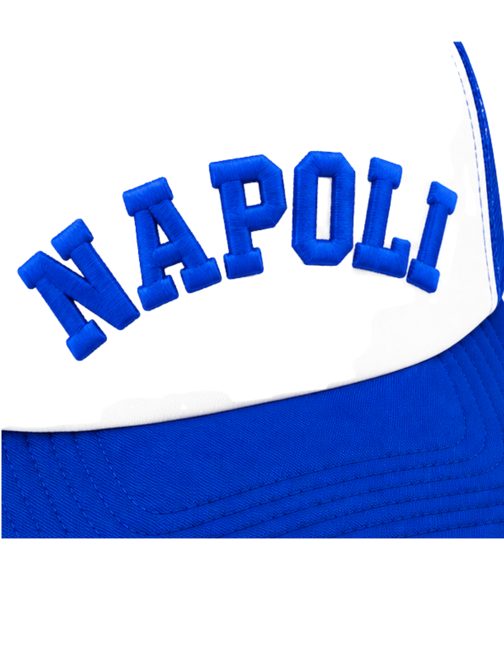 Cappellino Trucker Bright Royal / White Napoli