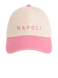 Cappellino Bicolor Natural/Vintage Dusky Pink Napoli