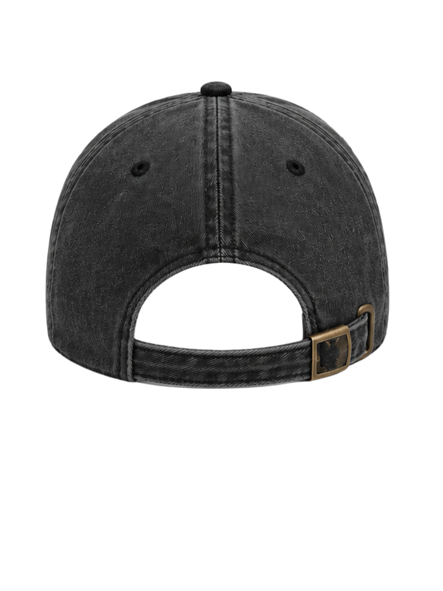 Cappellino Washed Black - Una Pizza ai Quartieri