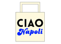 Tote Bag Ciao Napoli Nera & Blu Roya
