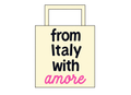 Tote Bag Logo Rosa