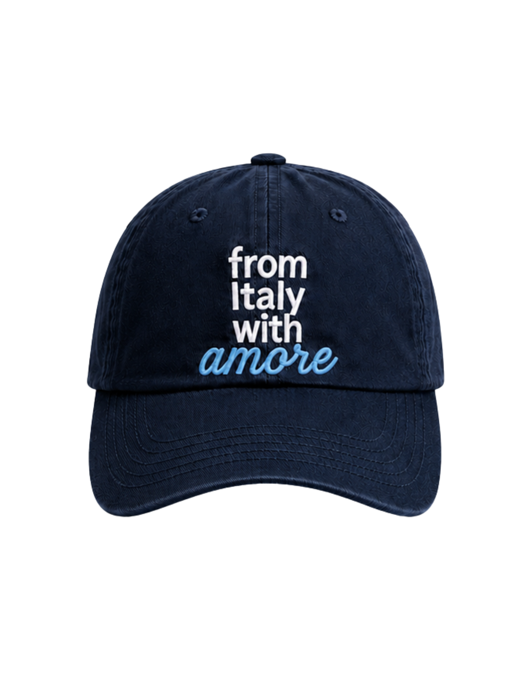 Cappellino Navy Logo