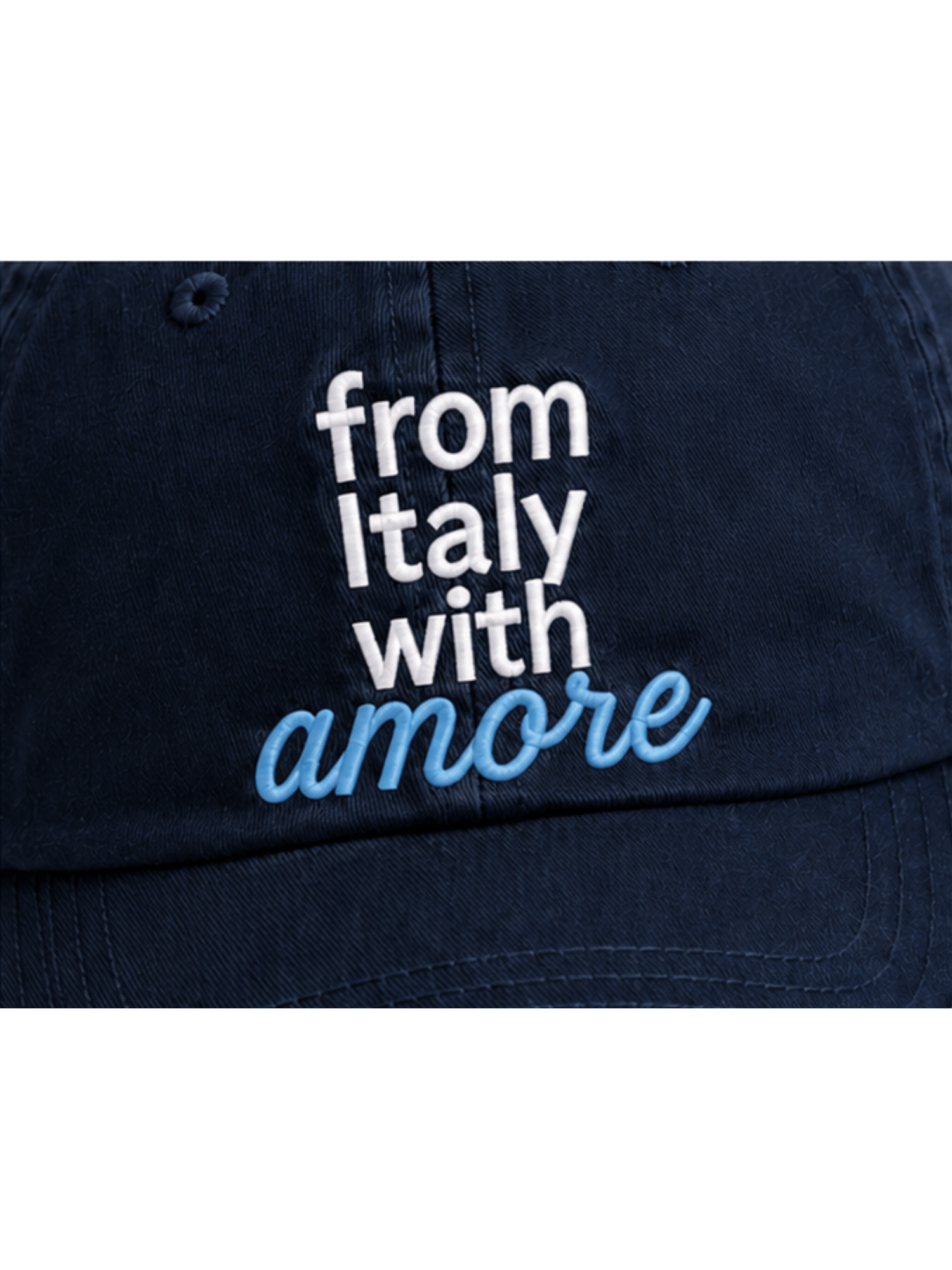 Cappellino Navy Logo
