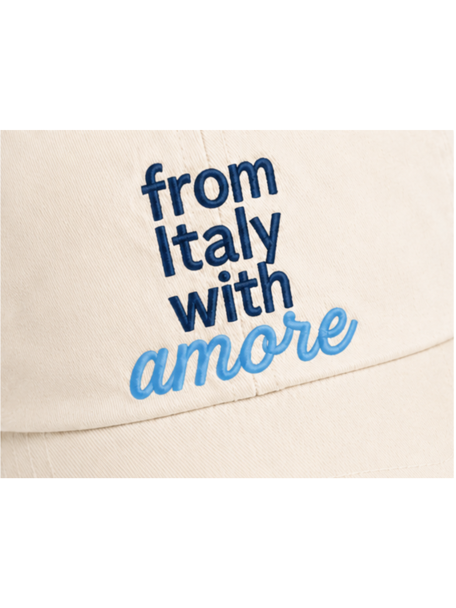 Cappellino Beige Logo