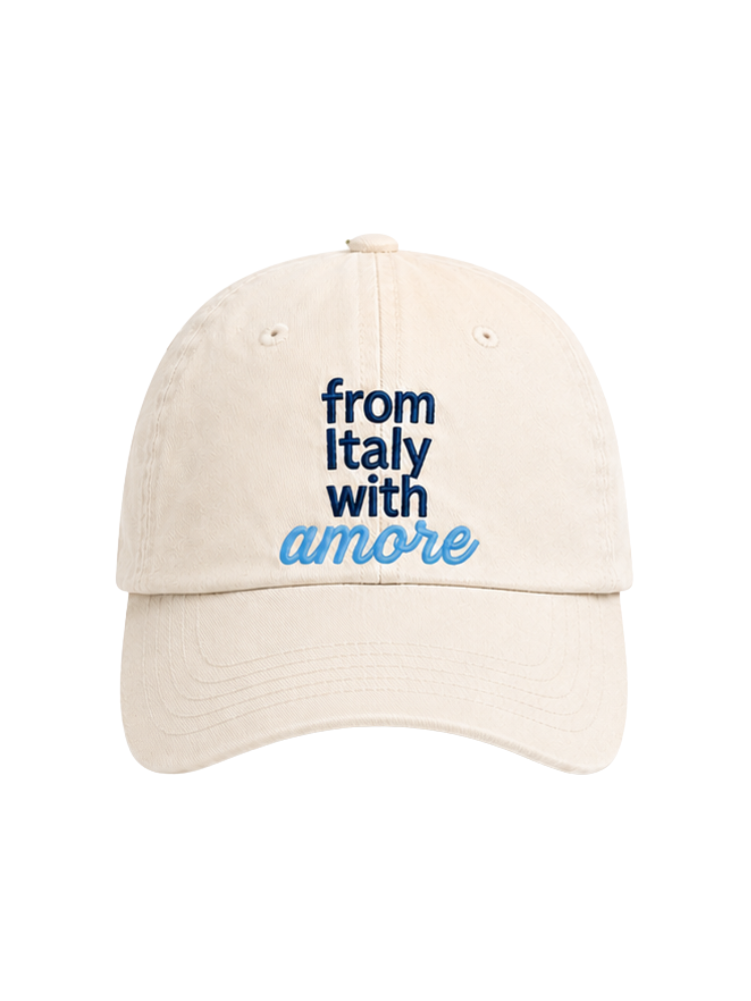 Cappellino Beige Logo