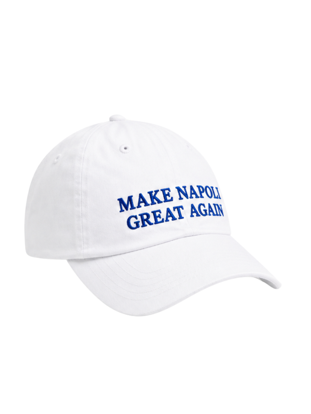 Cappellino Bianco Make Napoli Great Again