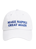 Cappellino Bianco Make Napoli Great Again