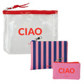 Beauty case triplo “Ciao”