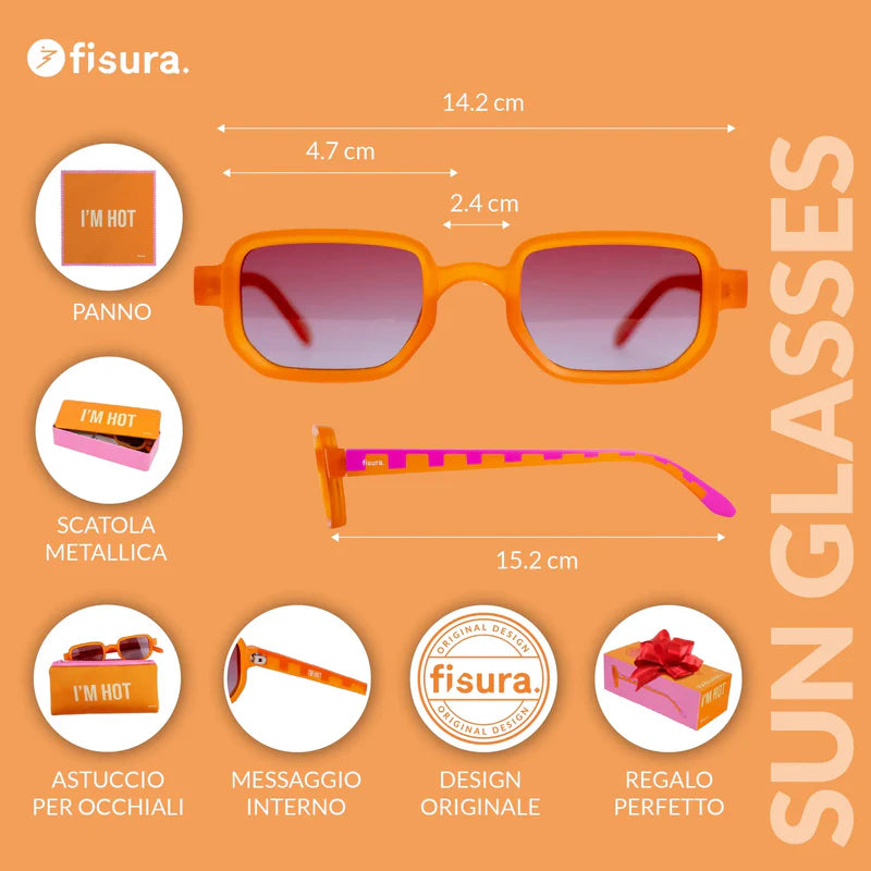 Occhiali da sole “I’m hot”