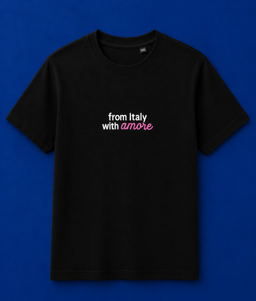 T-shirt LOGO - Nera