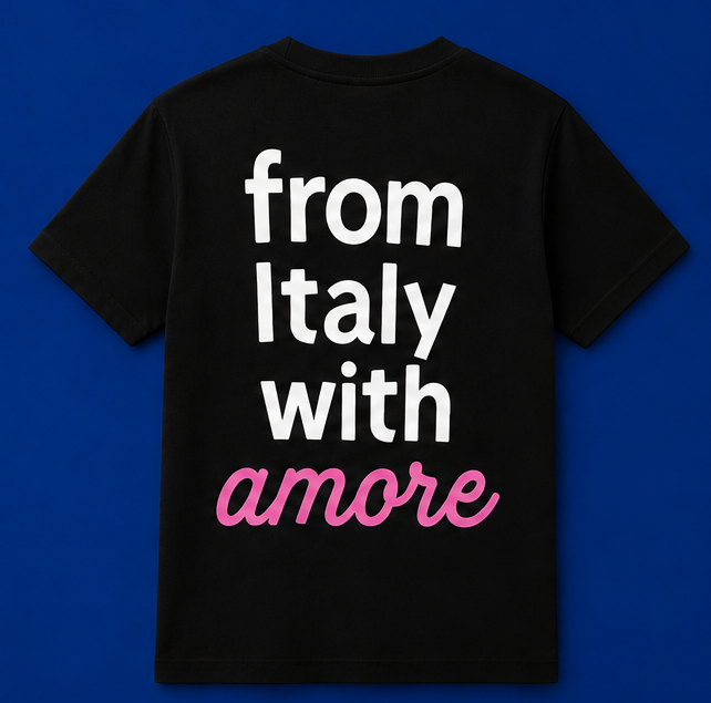 T-shirt LOGO - Nera