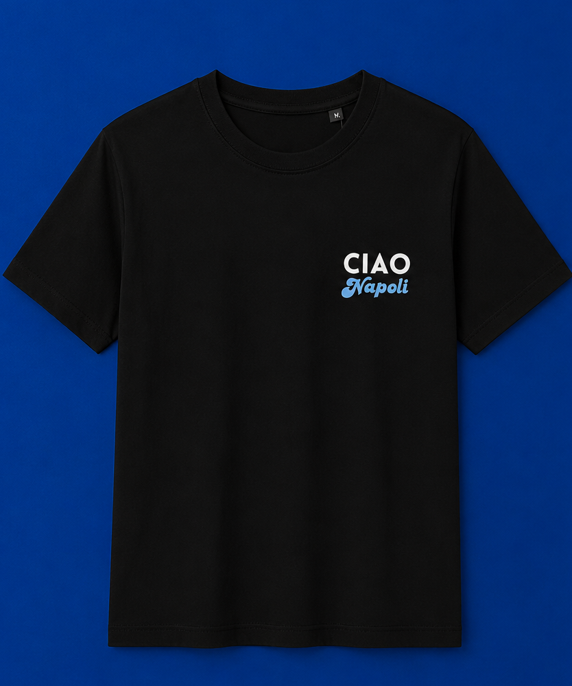 T-shirt CIAO NAPOLI - Nera