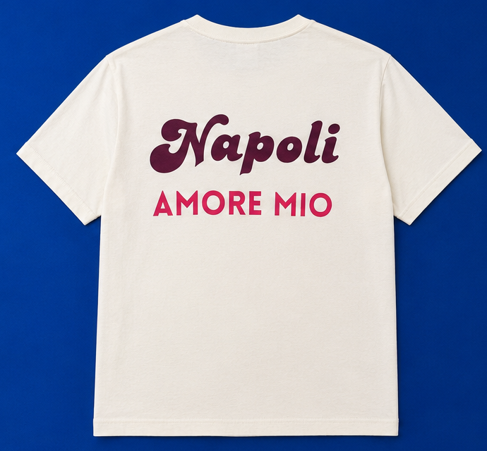 T-shirt NAPOLI AMORE MIO - Milk