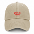 Cappellino Washed Sand - pizza & mare