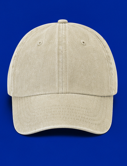 Cappellino Washed - NEUTRO