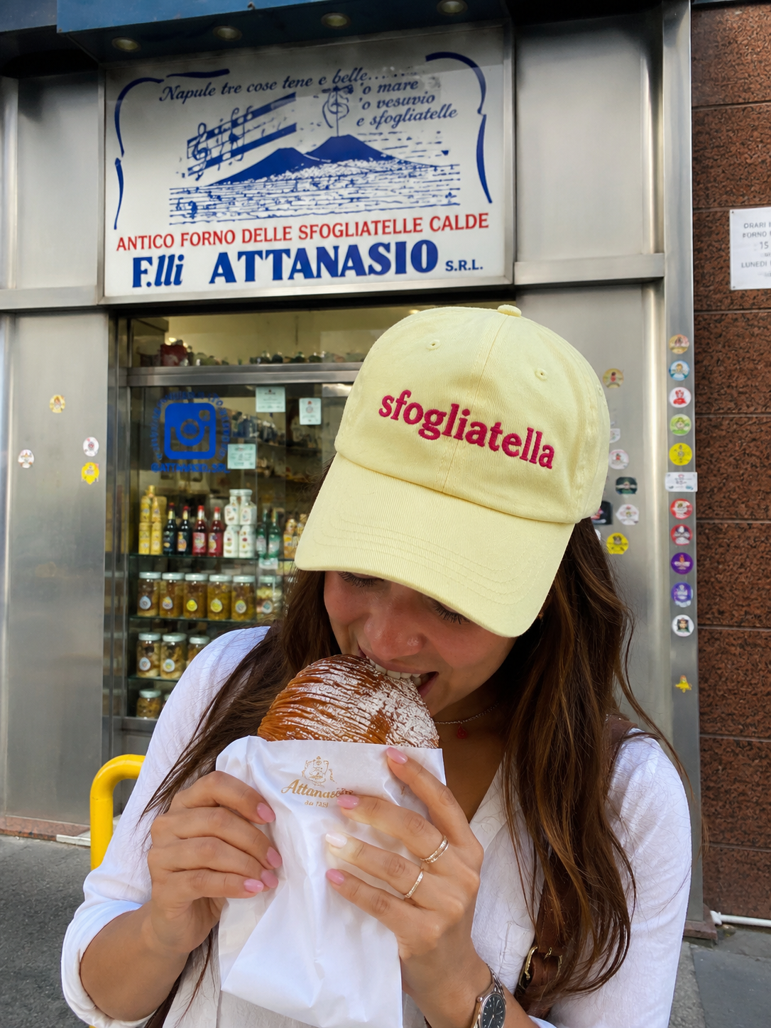 Cappellino Pastel Lemon Sfogliatella