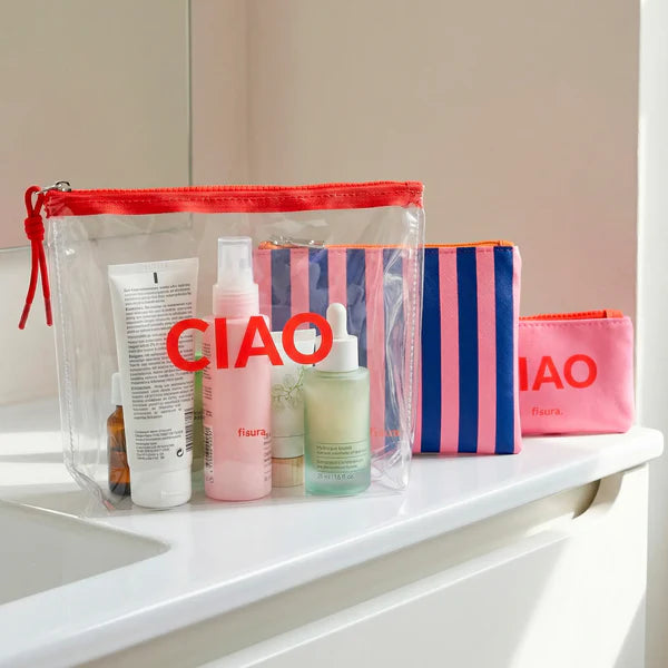 Beauty case triplo “Ciao”