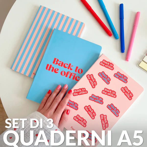 Notebook A5 “Back to the office”