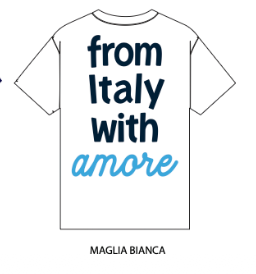 T-shirt Logo Bianca