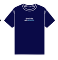 T-shirt Logo Blu Navy
