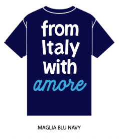 T-shirt Logo Blu Navy