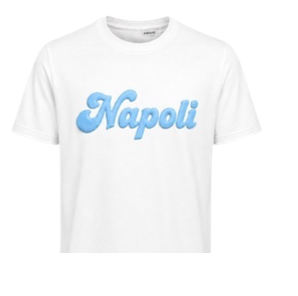 T-shirt Napoli Puff Azzurra