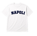 T-shirt Napoli Floccato Blu Navy
