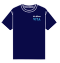 T-shirt Blu Navy La Dolce Vita