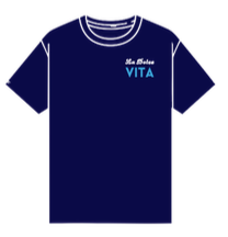 T-shirt Blu Navy La Dolce Vita