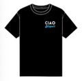T-shirt Nera Ciao Napoli