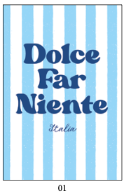 Cartolina Dolce Far Niente
