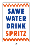 Magnete 8 (Save Water Drink Spritz)