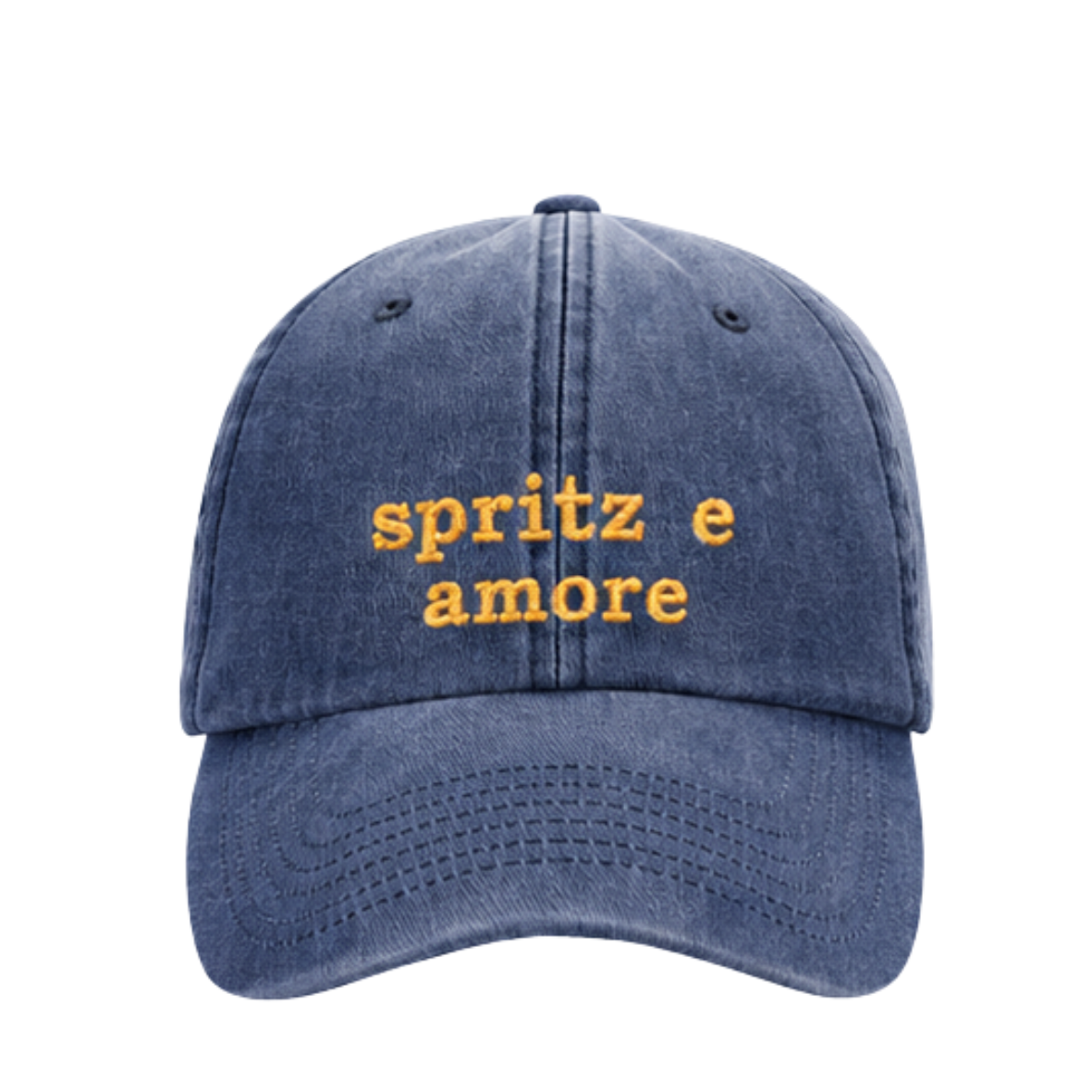 Cappellino Washed Denim- Spritz & Amore